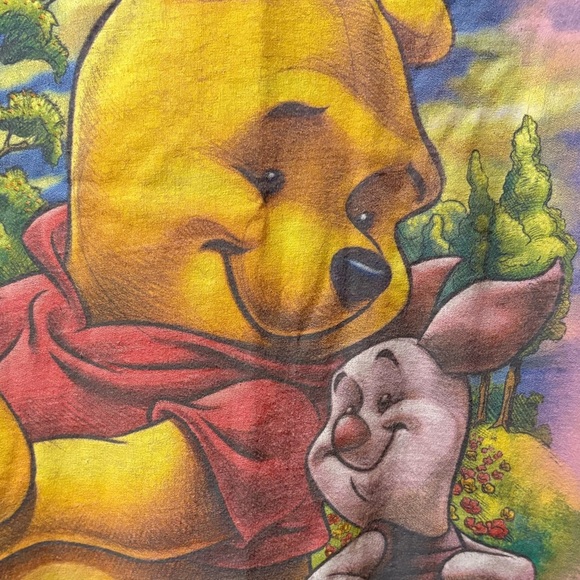 Disney Collection Pink Winnie Pooh & piglet Short Sleeve Tee womens M - Picture 3 of 10